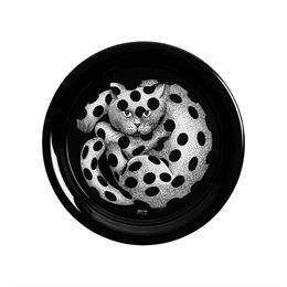 Fornasetti - Vassoio Metallo - diam. 40 cm. - High Fidelity